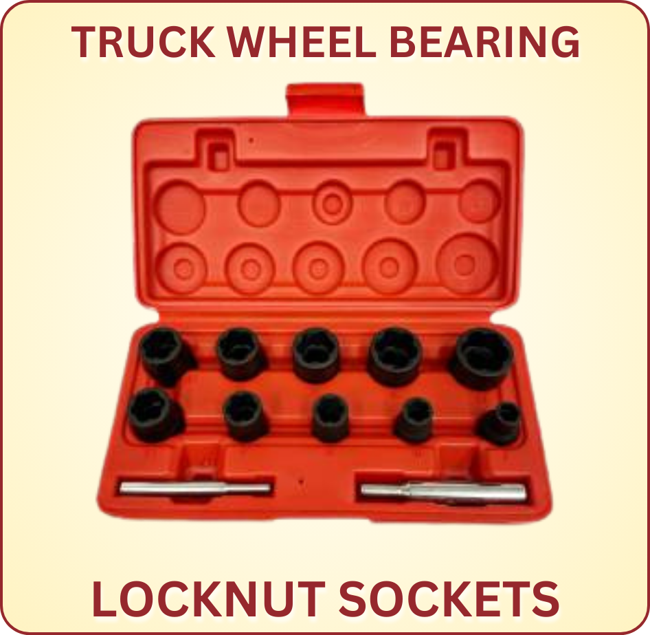 Truck Wheel Bearing Locknut Sockets
